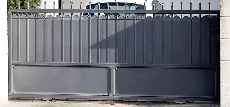 Metal Driveway Gate Installation Converse